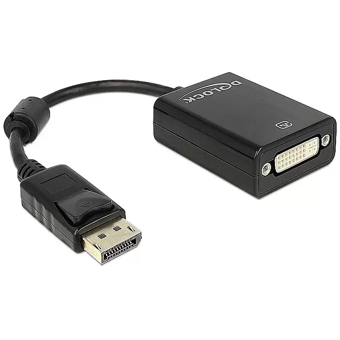 DELOCK Adapter DP-St > DVI24+5-Bu 22.5cm